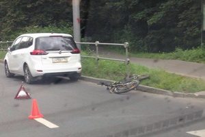 Автомобилист-нарушитель сбил велосипедиста-нарушителя