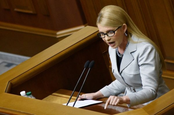 Тимошенко решила «демонтировать» власть на Украине