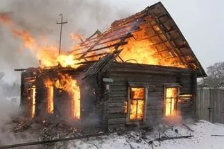 Человек пострадал при пожаре в частном доме Солнечногорского района