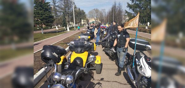 
			
												
				Солнечногорские мотоциклисты открыли сезон