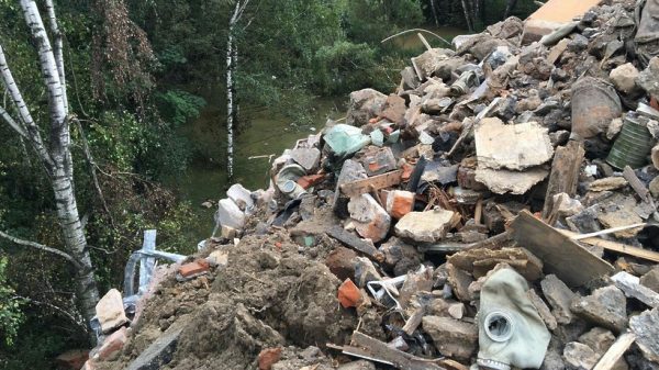 Минэкологии пресекло нелегальный сброс мусора в Солнечногорском районе