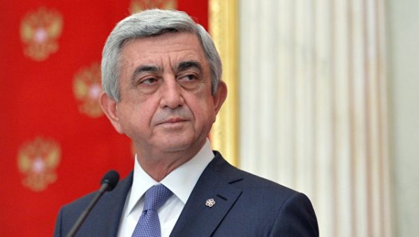 Президент Армении встретился с сопредседателями МГ ОБСЕ