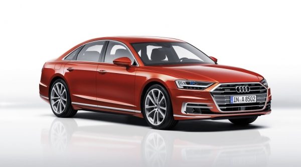Audi представила свой новый флагманский седан A8 2018 года
