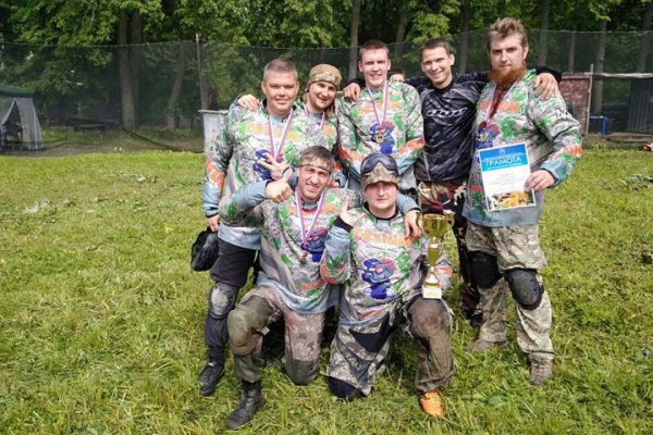 Поваровская команда победила в Открытом турнире Солнечногорского района по пейнтболу