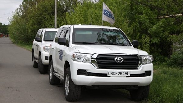 Огонь по беспилотнику ОБСЕ открыли силовики, заявили в ДНР