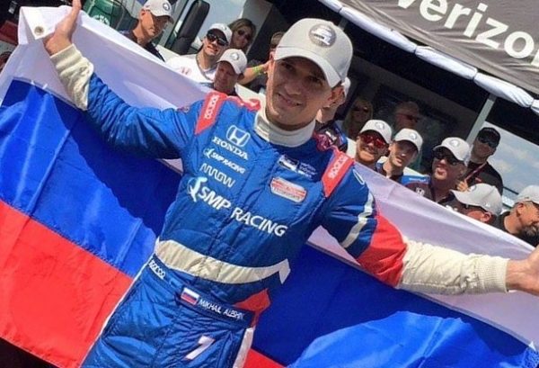 Алешин стал вторым в гонке Поконо 500 серии IndyCar