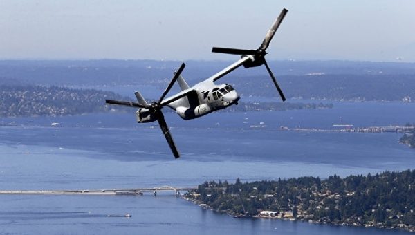 Япония согласилась на продолжение полетов конвертопланов Osprey