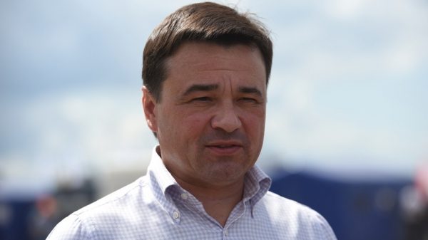 Губернатор осмотрел площадку строительства фермы TH TRUE MILK в Волоколамском районе