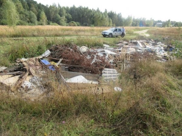 Около 440 навалов мусора зафиксировали в ходе рейда в Дмитровском районе