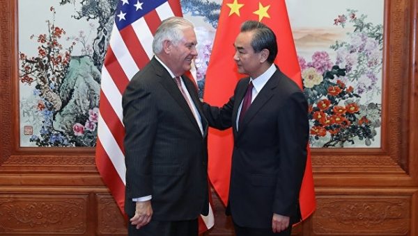 Госсекретарь США и глава МИД Китая обсудили кризис на Корейском полуострове