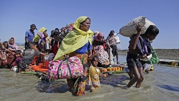 По данным ООН, более 620 тысяч беженцев-рохинджа находятся в Бангладеш