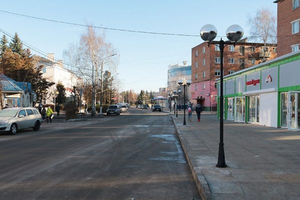 Завершен первый этап благоустройства пешеходной зоны в Солнечногорске