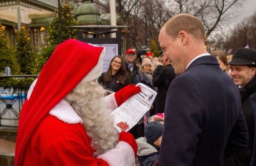 Что попросил у Санта-Клауса принц Джордж?