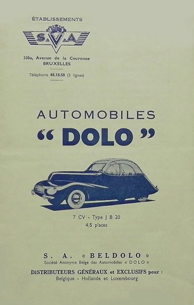 Dolo JB-10, самый уродливый автомобиль в мире