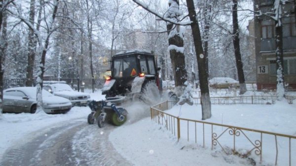 В Подмосковье по предписанию Госадмтехнадзора убрали от снега более 80 дворов