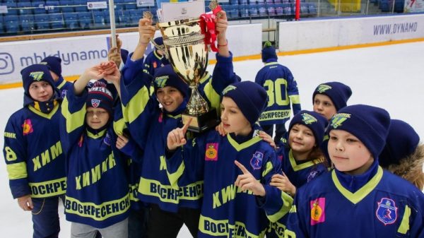 Две команды из Подмосковья заняли призовые места в хоккейном турнире имени Юрия Ляпкина