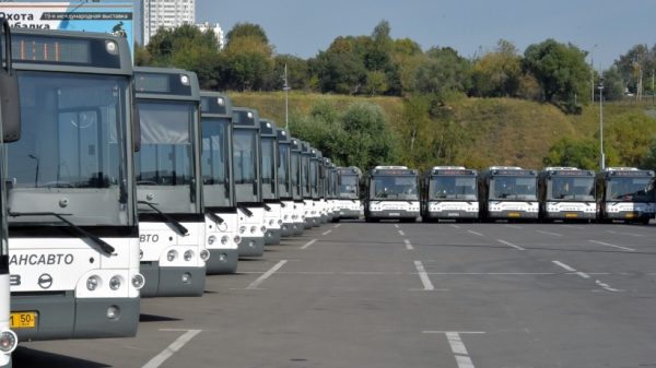 Более тысячи автобусов заменят в Подмосковье в 2019 году