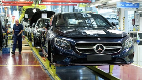 На заводе Mercedes в Подмосковье приступили к монтажу техоборудования