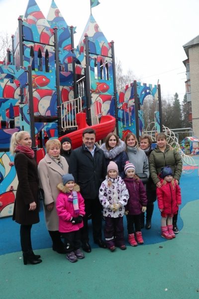 Воробьев посетил с рабочим визитом ЗАТО Молодежный