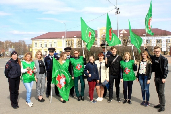 23 апреля Талдомская ЦРБ совместно с ОГИБДД МВД России по Талдомскому району провели акцию «Пьяные очки»