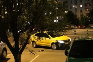 На улице Логвиненко сбили пешехода-нарушителя