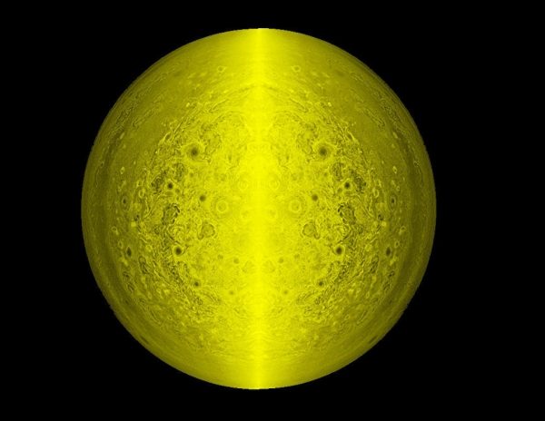 Юпитер оказался похожим изнутри на полосатую слоеную луковицу 