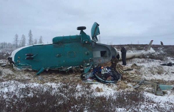 Минтранс после крушения Ми-8 на Ямале поручил проверить авиакомпанию "Скол"