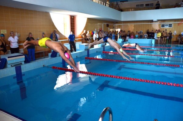 1 октября прошли финальные окружные соревнования по плаванию
