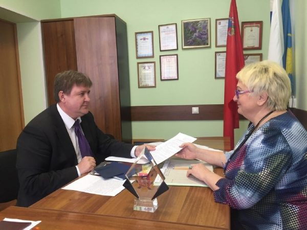 Исполняющий обязанности главы района подал документы в конкурсную комиссию по выборам главы Солнечногорского района