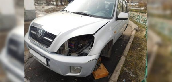 
Полиция выследила разобравшего кроссовер вора в Солнечногорске