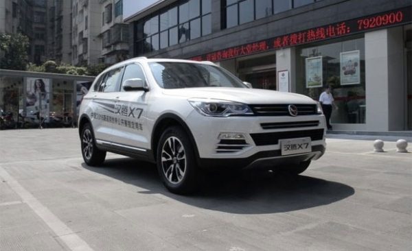 Hanteng X7 выходит на китайский рынок 6 сентября