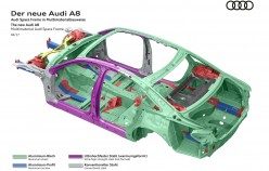 Audi представила свой новый флагманский седан A8 2018 года [Технические характеристики, фотографии, факты]