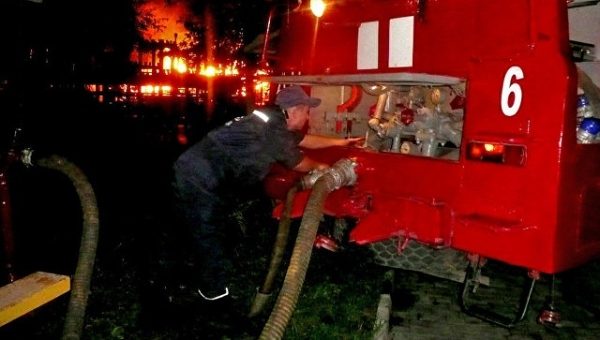 Спасатели ищут тело третьей девочки, погибшей при пожаре в одесском лагере