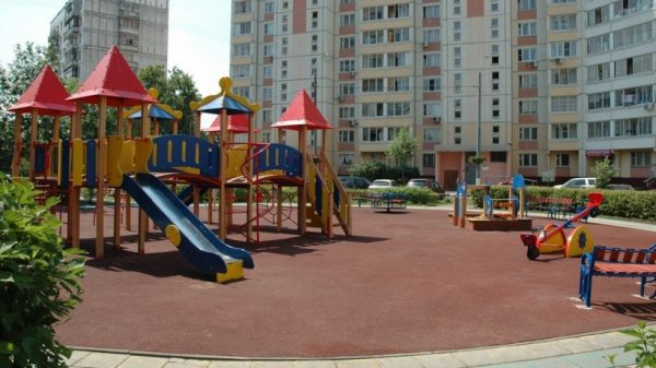 Еще четыре детские площадки по госпрограмме появятся в Пушкинском районе до конца года