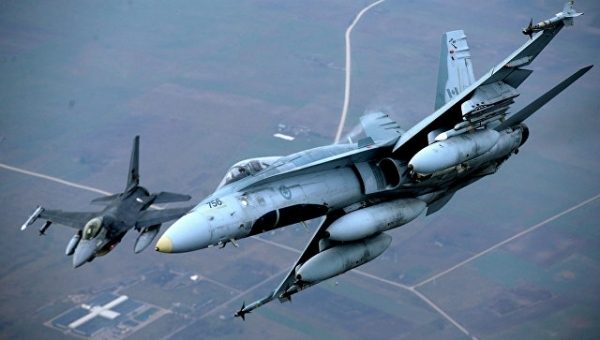 Истребители НАТО продолжают тренировочные полеты в небе над Эстонией