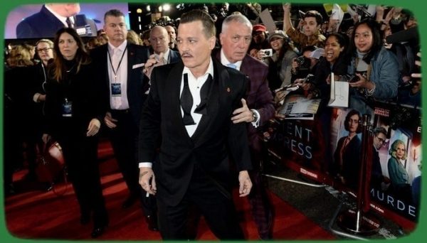 Джонни Депп явился пьяным на премьеру своего фильма