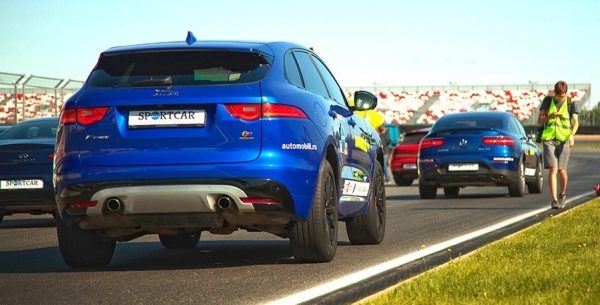 Тест-драйв JaguarF-Pace 3.0 S/C, MercedesGLC Coupe 43 AMG 4MATIC, PorscheMacan Turbo 3.6 Performance