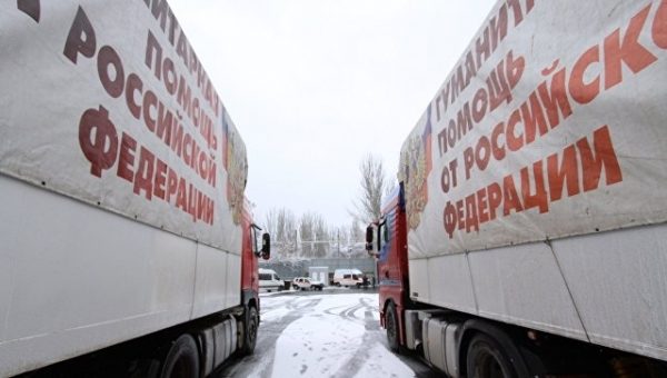МЧС отправило 72-й конвой с гумпомощью жителям Донбасса
