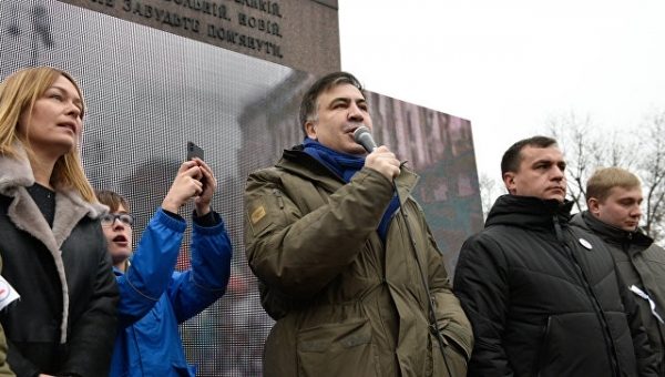Саакашвили прибыл на допрос в генпрокуратуру Украины