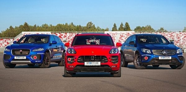 Тест-драйв JaguarF-Pace 3.0 S/C, MercedesGLC Coupe 43 AMG 4MATIC, PorscheMacan Turbo 3.6 Performance