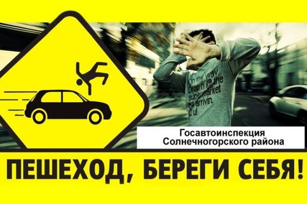 На территории Солнечногорского района проводится профилактическое мероприятие «Пешеход»