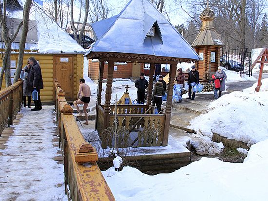 В купель — с головой!