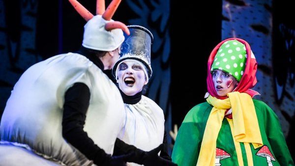 Почти 700 детей побывали на спектакле «Морозко» Московского губернского театра в Балашихе