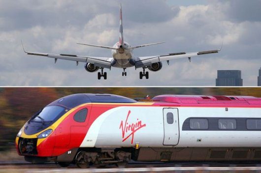 Что мощнее: Поезд или самолет