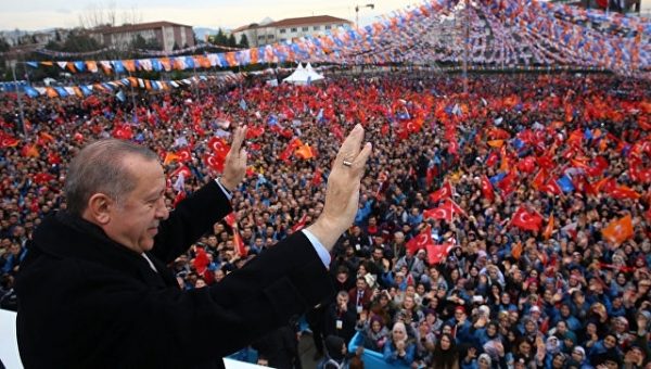 Эрдоган призвал США не посягать на границы Турции