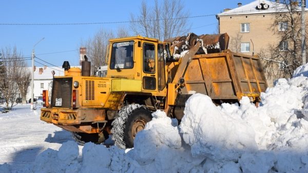 С территории Балашихи за неделю вывезли более 25 тыс. кубометров снега 
