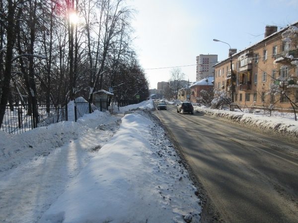 Свыше 60 объектов очистили от снега в Наро-Фоминске с начала года