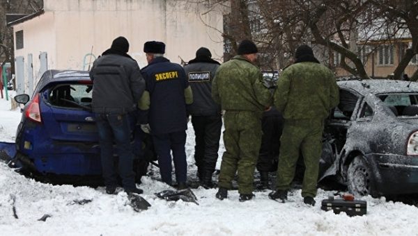 Пострадавший при взрыве в Донецке находится в состоянии средней тяжести