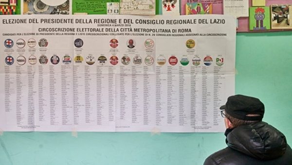 В Италии явка на парламентских выборах превысила 70%