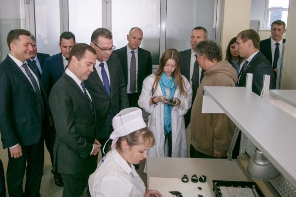 Дмитрий Медведев посетил Красногорск с рабочим визитом